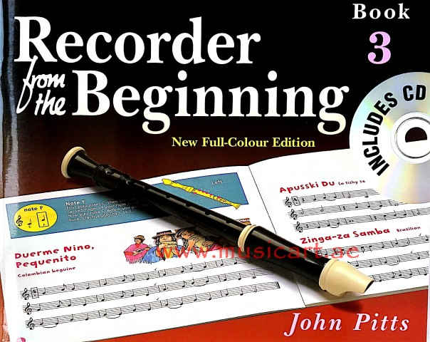 Picture of 'Recorder from the Beginning - Book 3: Full Color Edition (Book 3) (With CD)'