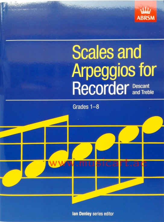 Picture of 'Scales and Arpeggios for Recorder (Descant and Treble), Grades 1-8'