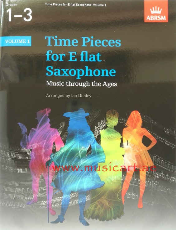 Picture of 'Time Pieces for E Flat Saxophone: Volume 1: Music Through the Ages in 2 Volumes'