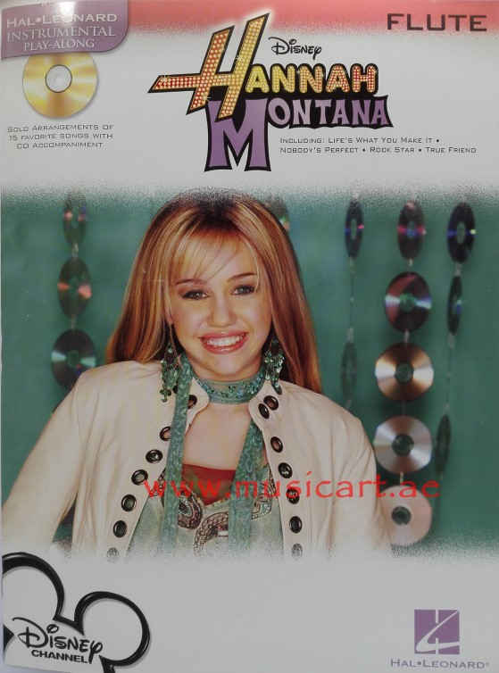 Picture of 'Hannah Montana: for Flute (Hal Leonard Instrumental Play-Along)'
