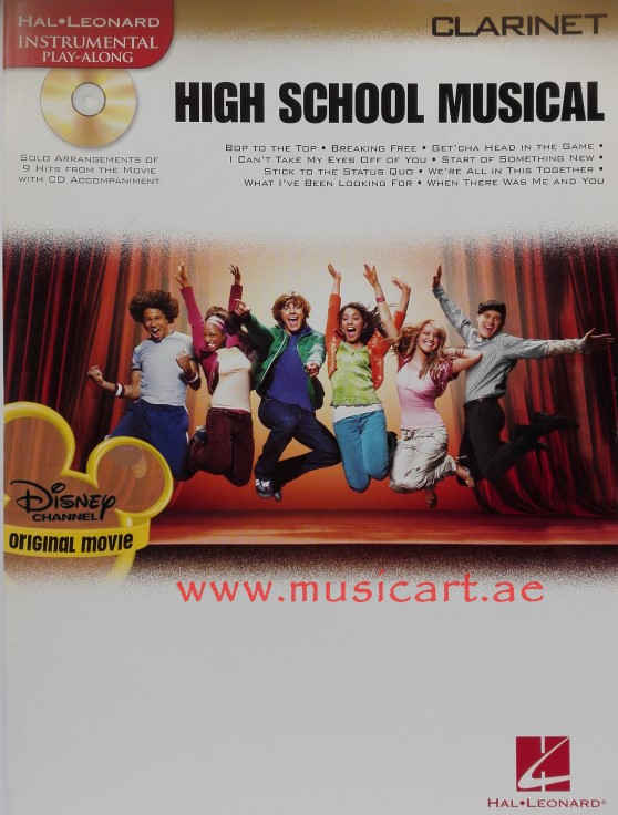 Picture of 'High School Musical (Clarinet Instrumental Play-Along)'