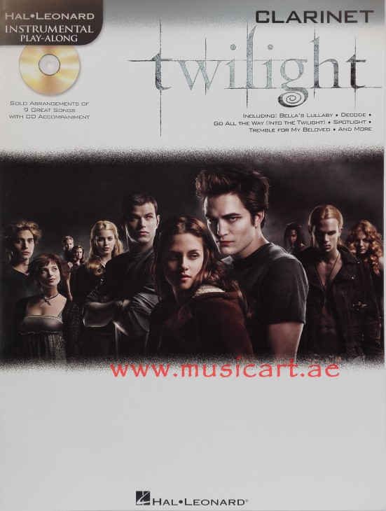 Picture of 'Twilight: Clarinet (Hal Leonard Instrumental Play-Along)'