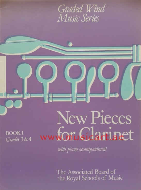 Picture of 'New Pieces for Clarinet, Book I: (grades 3-4) (Book 1)'