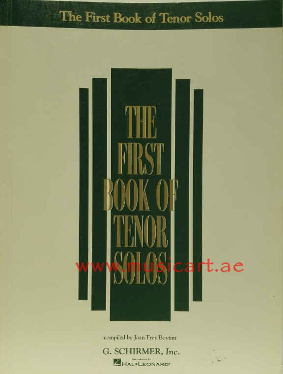 Picture of 'The First Book of Tenor Solos'