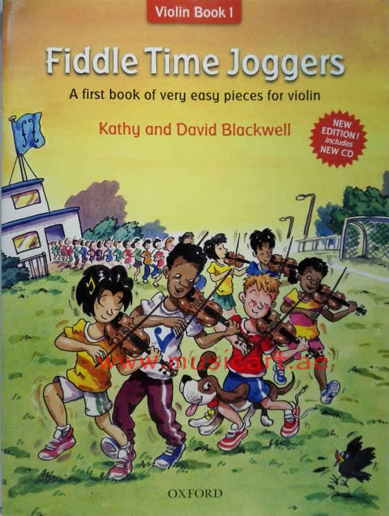 Picture of 'Fiddle Time Joggers, revised edition: A first book of very easy pieces for violin (with CD)'