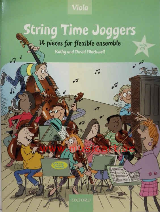 Picture of 'String Time Joggers Viola Book: 14 pieces for flexible ensemble'