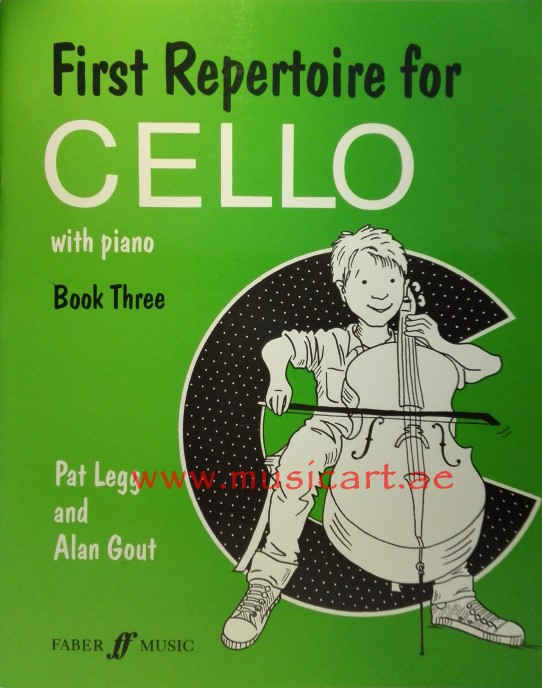 Picture of 'First Repertoire for Cello, Book 3: With Piano'
