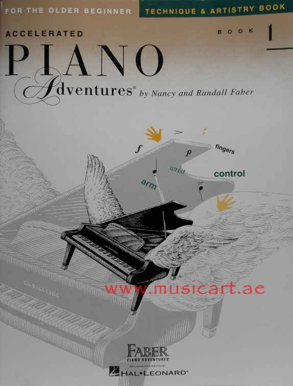 Picture of 'Accelerated Piano Adventures For the Older Beginner: Technique & Artistry Book 1'