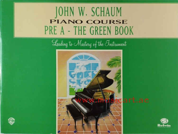 Picture of 'John W. Schaum Piano Course: Pre-A : The Green Book'