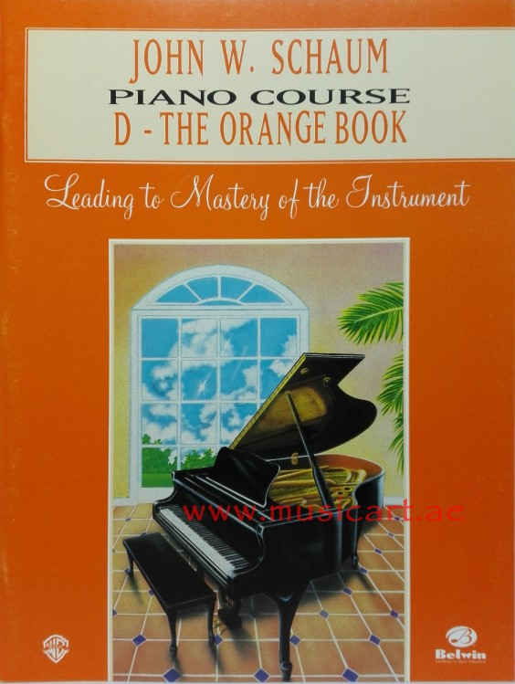 Picture of 'John W. Schaum Piano Course: D -- The Orange Book'