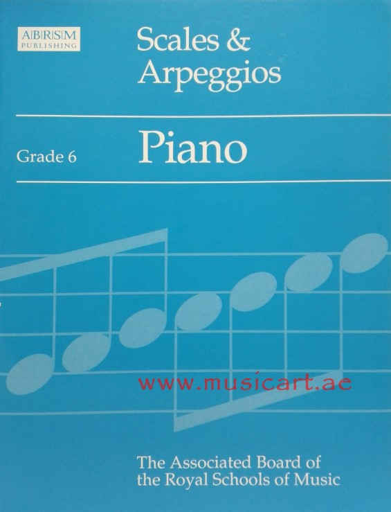 Picture of 'Scales and Arpeggios: Grade 6: Piano'