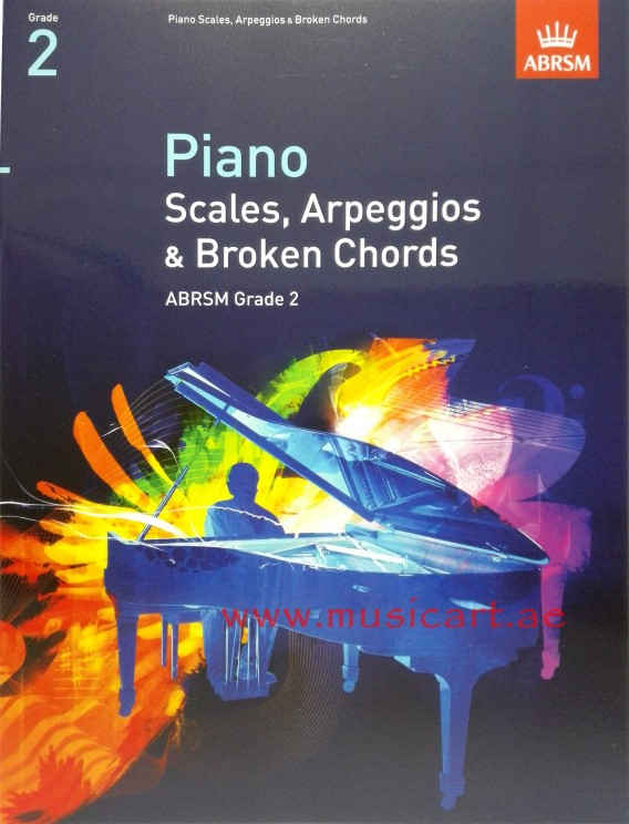 Picture of 'Piano Scales & Broken Chords, Grade 2: From 2009 (ABRSM Scales & Arpeggios)'
