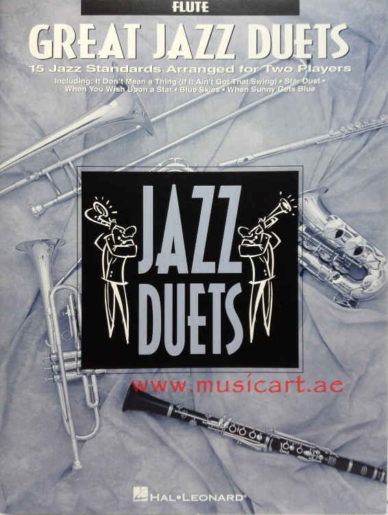 Picture of 'GREAT JAZZ DUETS FLUTE'