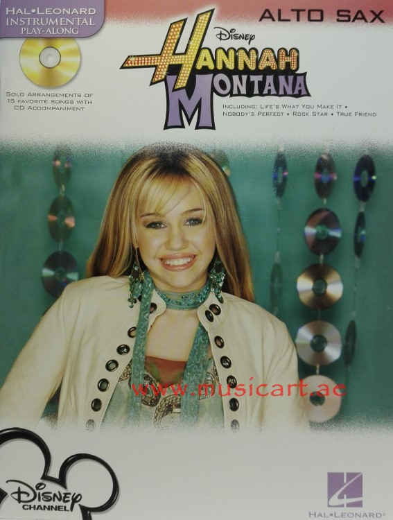 Picture of 'Hannah Montana: for Alto Sax (Hal Leonard Instrumental Play-Along)'