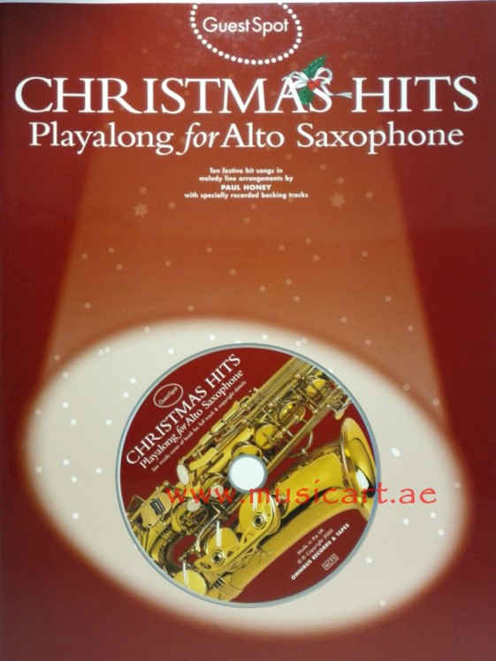 Picture of 'Guest Spot: Christmas Hits Playalong for Alto Saxophone'