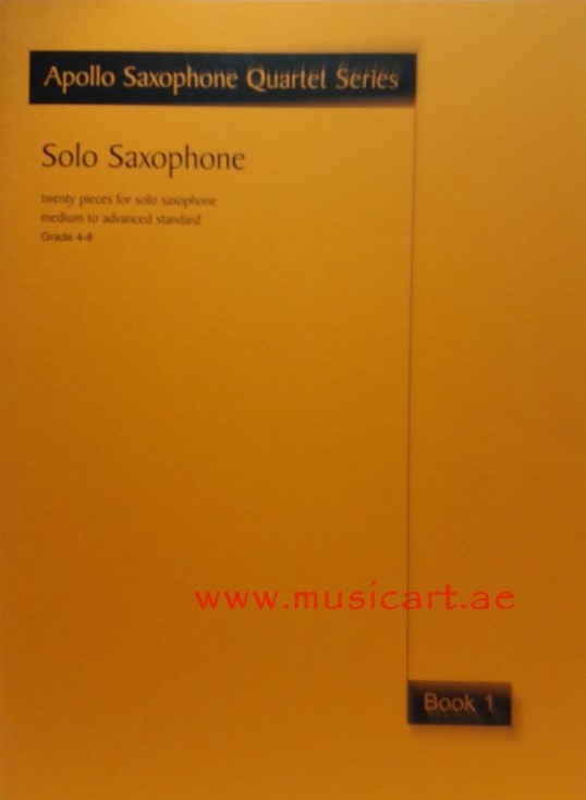 Picture of 'Solo Saxophone Book 1 (Eb Sax)'