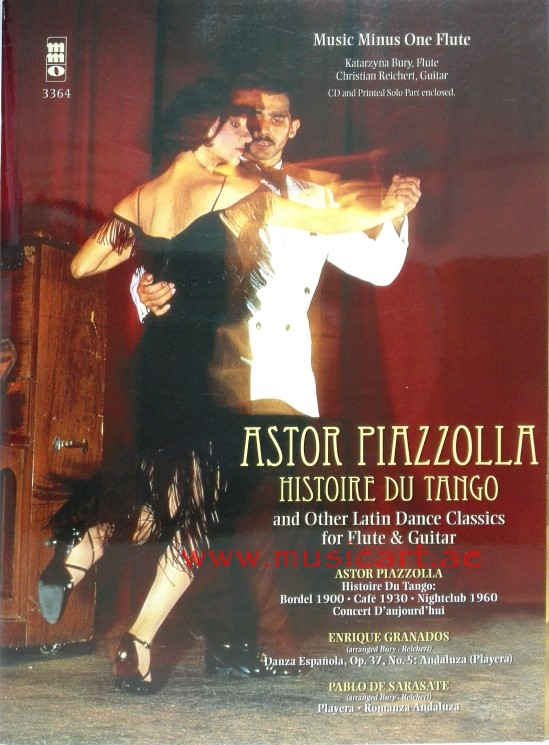 Picture of 'Histoire Du Tango And Other Latin Dance Classics For Flute And Guitar Duet (with CD)'