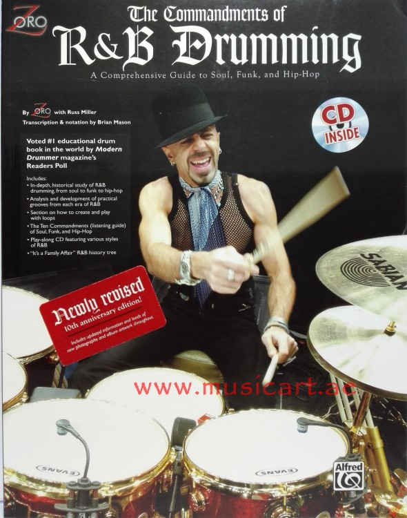 Picture of 'The Commandments of R&B Drumming: A Comprehensive Guide to Soul, Funk & Hip Hop (With CD)'