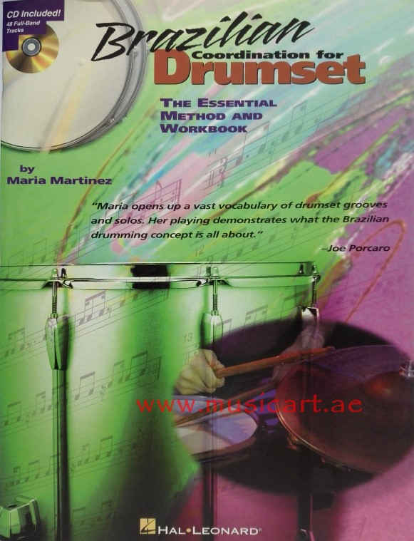 Picture of 'Brazilian Coordination for Drumset: The Essential Method and Workbook'