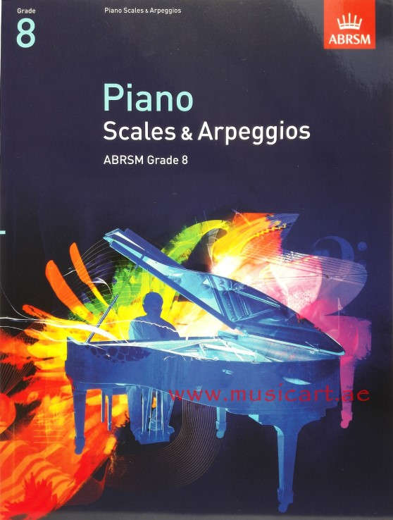 Picture of 'Piano Scales & Broken Chords, Grade 8: From 2009 (ABRSM Scales & Arpeggios)'