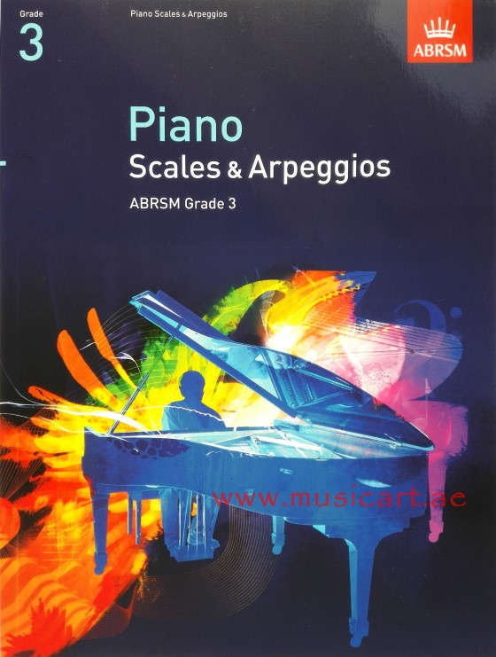 Picture of 'Piano Scales & Broken Chords, Grade 3: From 2009 (ABRSM Scales & Arpeggios)'