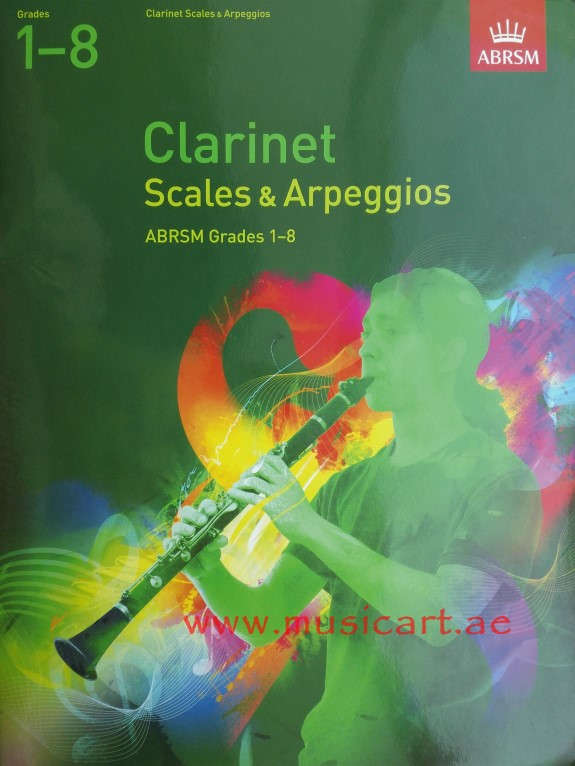 Picture of 'Clarinet Scales & Arpeggios, ABRSM Grades 1-8'