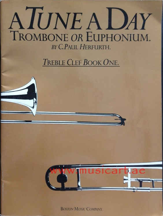 Picture of 'A Tune A Day for Trombone or Euphonium treble clef Book 1'