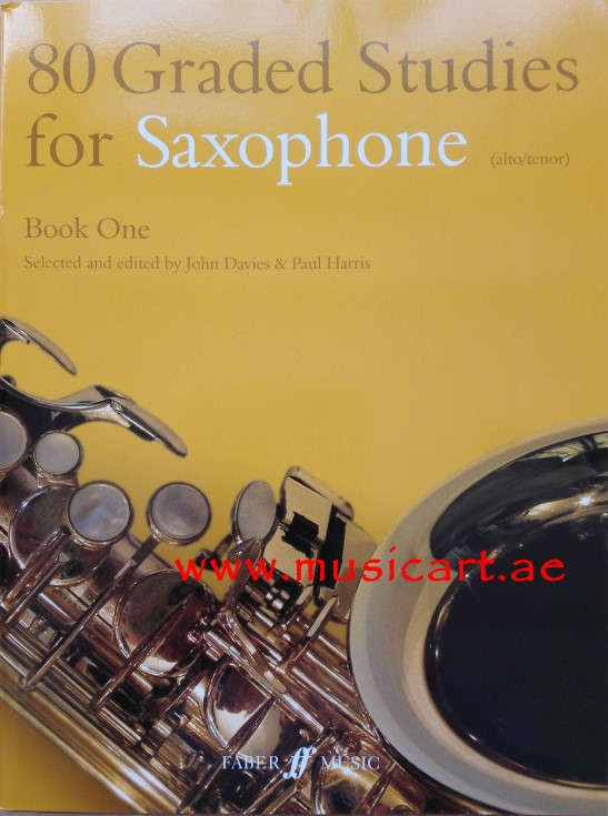 Picture of '80 Graded Studies for Saxophone, Book 1 (Faber Edition)'