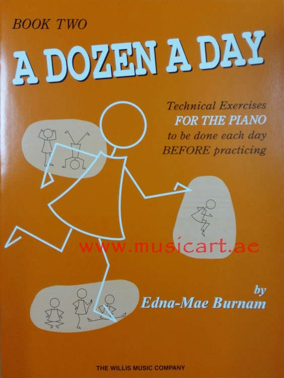 Picture of 'A Dozen A Day Technical Exercises FOR THE PIANO to be done each day BEFORE practicing Book 2'
