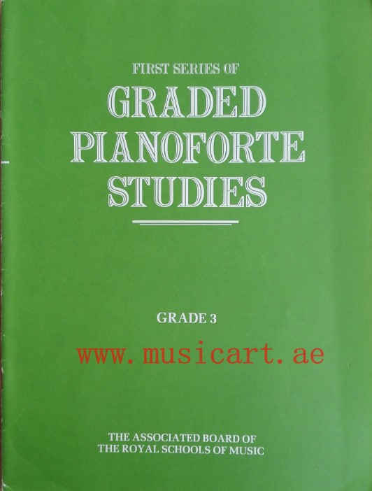 Picture of 'Graded Pianoforte Studies, First Series, Grade 3 (Graded Pianoforte Studies (Abrsm)'