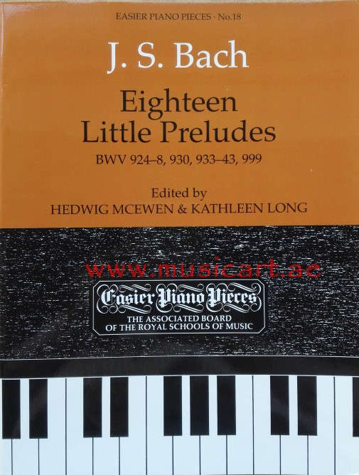 Picture of 'J.S. Bach Eighteen Little Preludes'