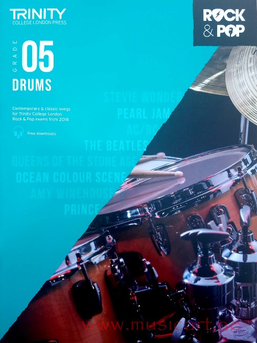 Picture of 'Trinity Rock & Pop 2018 Drums Grade 5'