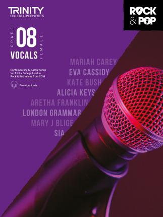 Picture of 'Trinity College London Rock & Pop 2018 Vocals Grade 8'