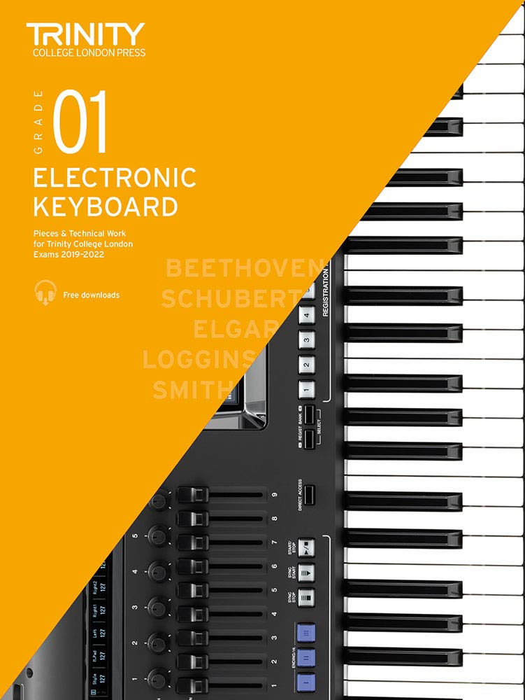Picture of 'Trinity College London Electronic Keyboard Exam Pieces & Technical Work 2019-2022: Grade 1'