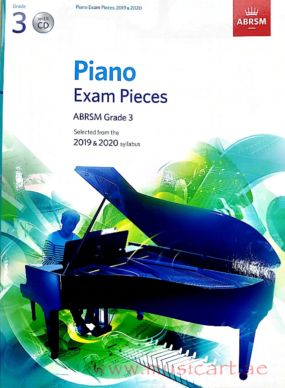 Picture of 'Piano Exam Pieces 2019 & 2020, ABRSM Grade 3, with CD'