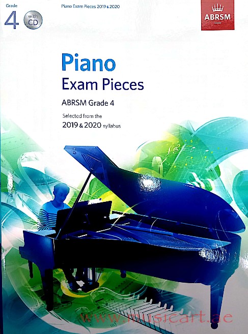 Picture of 'Piano Exam Pieces 2019 & 2020, ABRSM Grade 4, with CD'