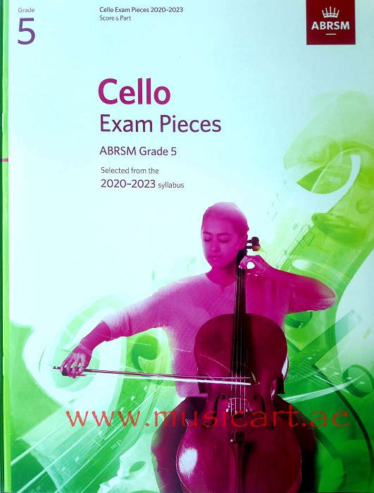 Picture of 'Cello Exam Pieces 2020-2023, ABRSM Grade 5, Score & Part, Selected from the 2020-2023 syllabus'