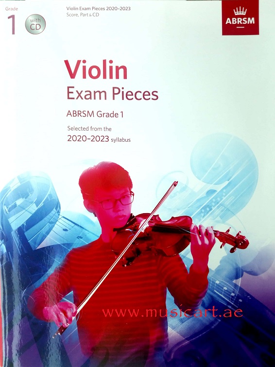 Picture of 'Violin Exam Pieces 2020-2023, ABRSM Grade 1, With CD and Piano Accompaniment'
