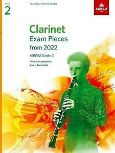Picture of 'CLARINET EXAM PIECES 2022 ABRSM GRADE 2'