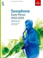 Picture of 'Saxophone EXAM PIECES 2022 ABRSM GRADE 5'