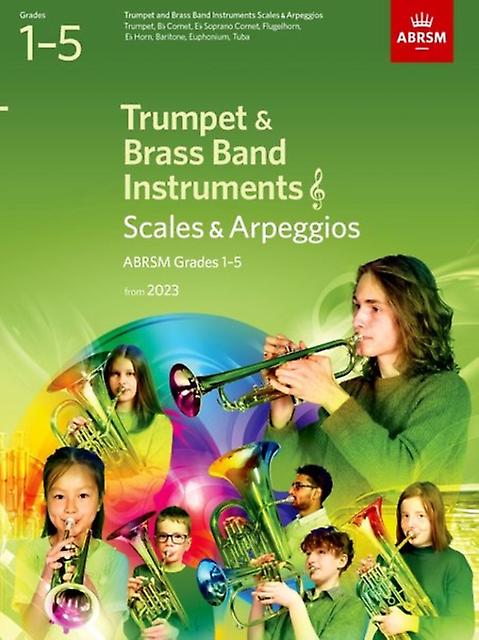 Picture of 'Scales and Arpeggios for Trumpet and Brass Band Instruments (treble clef), ABRSM Grades 1-5, from 2023'