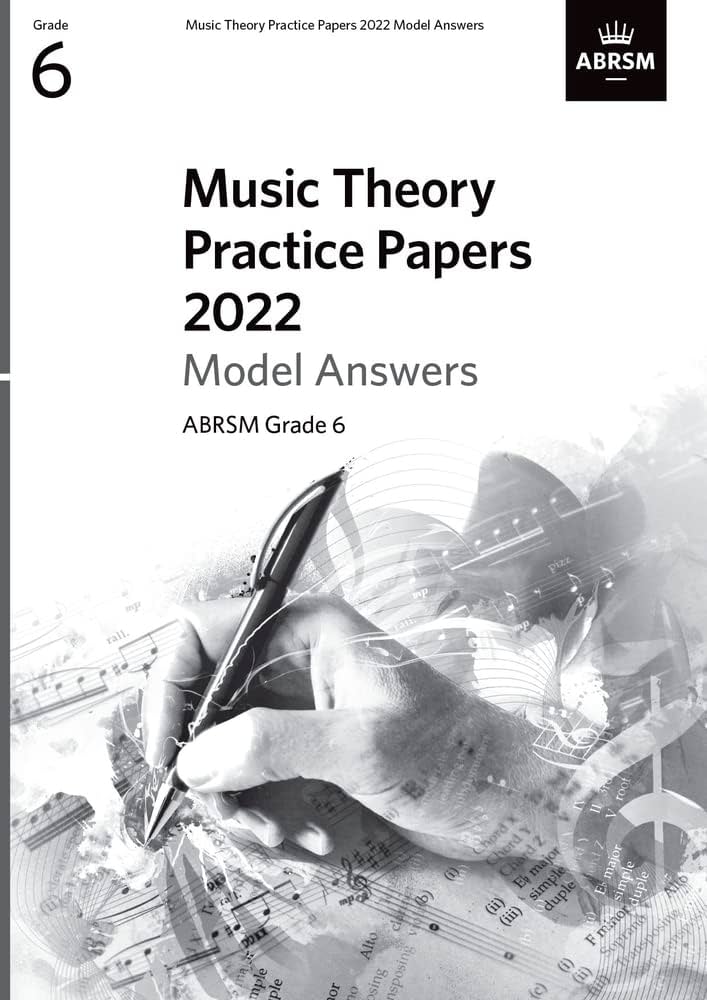 Picture of 'Music Theory Practice Papers Model Answers 2022, ABRSM Grade 6'