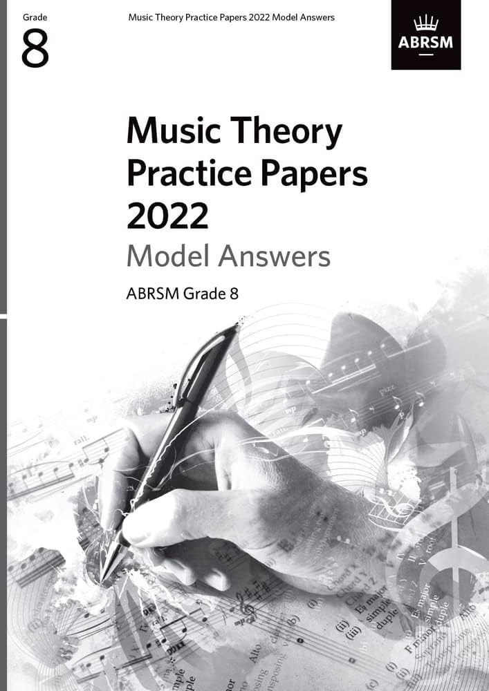 Picture of 'Music Theory Practice Papers Model Answers 2022, ABRSM Grade 8'