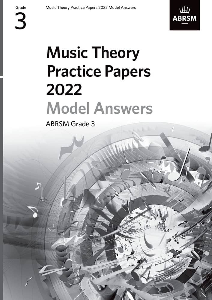 Picture of 'Music Theory Practice Papers Model Answers 2022, ABRSM Grade 3'