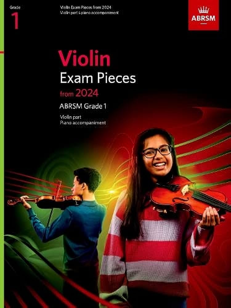 Picture of 'Violin Exam Pieces from 2024, ABRSM Grade 1, Violin Part & Piano Accompaniment'