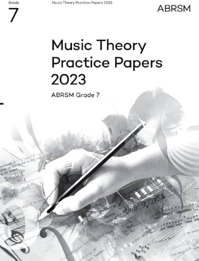 Picture of 'Music Theory Practice Papers 2023, ABRSM Grade 7'