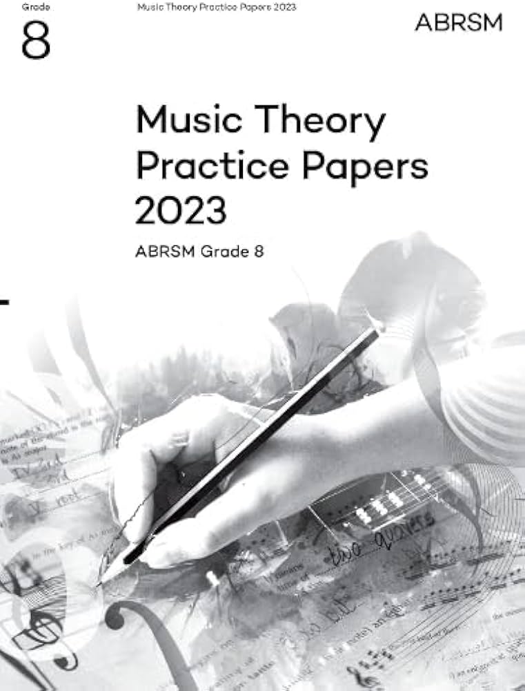 Picture of 'Music Theory Practice Papers 2023, ABRSM Grade 8'