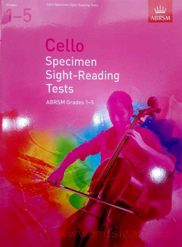 Picture of 'Cello Specimen Sight-Reading Tests, ABRSM Grades 1–5'