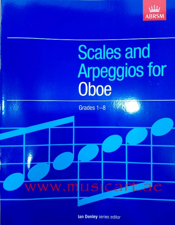 Picture of 'Scales and Arpeggios for Oboe, Grades 1-8'