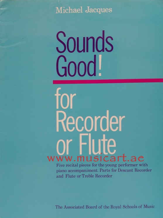 Picture of 'Sounds Good! for Recorder or Flute'